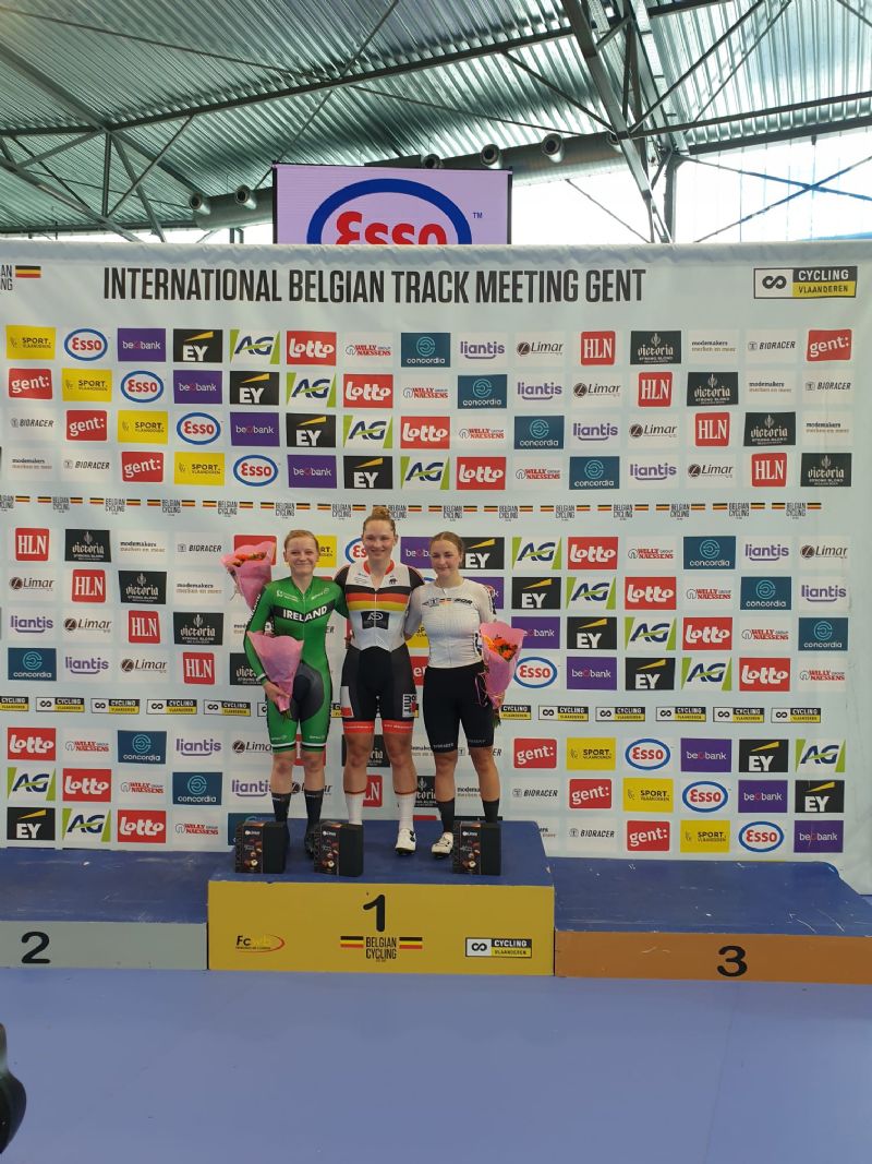Irish Track Cycling Success at Ghent International 